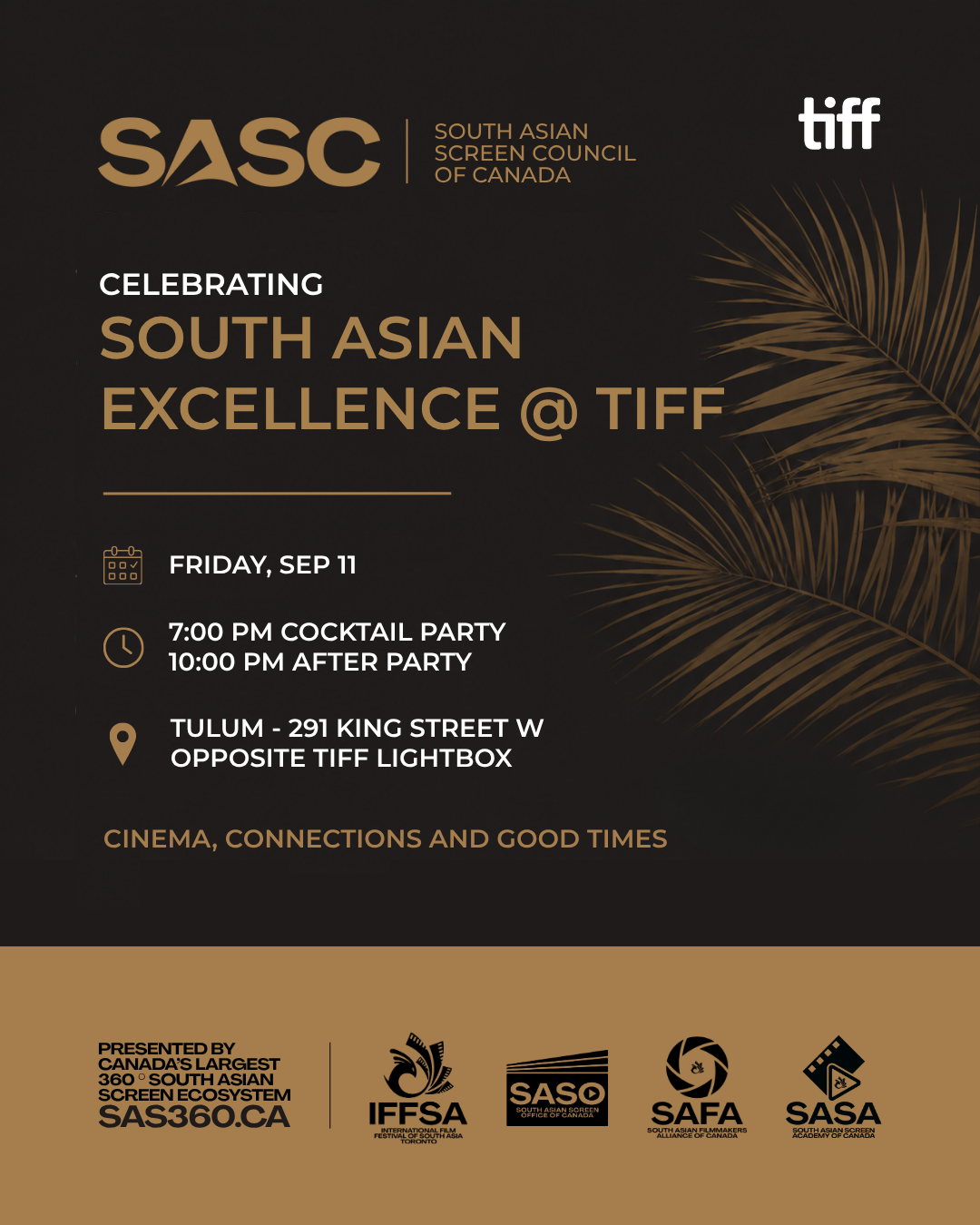 CELEBRATE AT TIFF